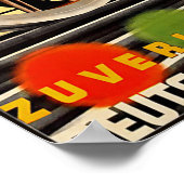 Duits Reichsbah vintage-poster Poster (Hoek)