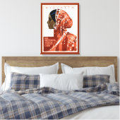  Duits Requetta Chocolate AD Canvas Afdruk (Insitu (Slaapkamer))