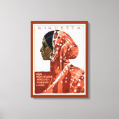 Duits Requetta Chocolate AD Canvas Afdruk (Voorkant)