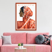 Duits Requetta Chocolate AD Canvas Afdruk (Insitu (Woonkamer))