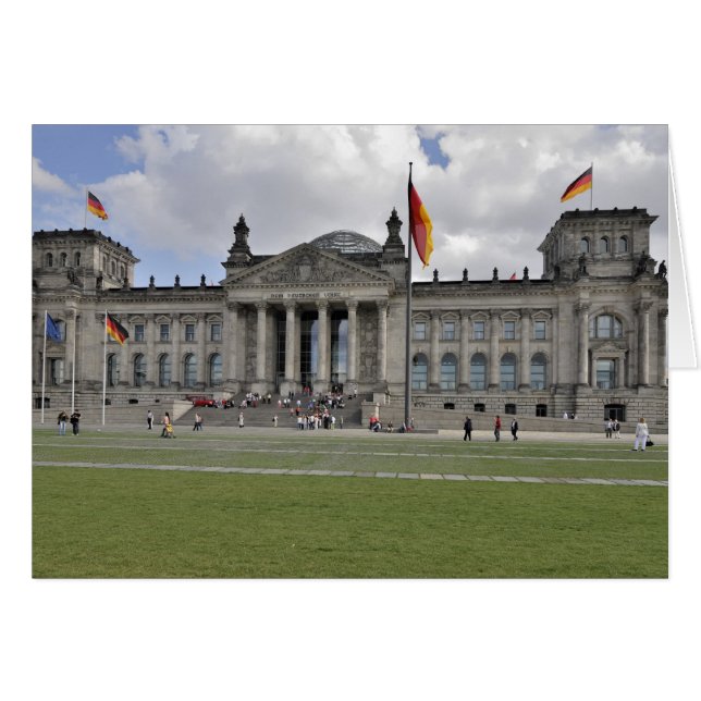 Duits Rijksdaggebouw (Voorkant Horizontaal)