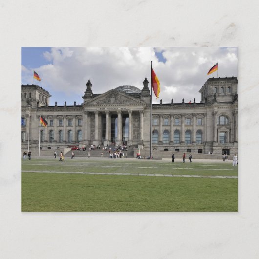 Duits Rijksdaggebouw Briefkaart (Voorkant)