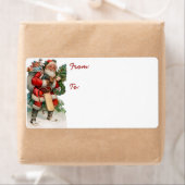 Duits Santa Gift Label Labels (Insitu)