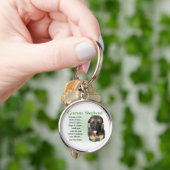 Duits Schapenerfgoed van de liefde Sleutelhanger (Hand)