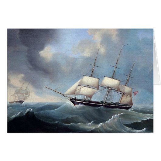 Duits schip Anne Emilie 1848 (Voorkant Horizontaal)