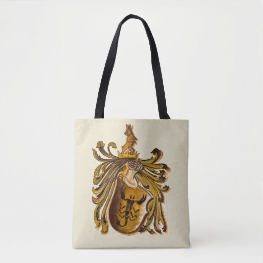 Duits Scorpio-wapenschild Tote Bag (Voorkant)