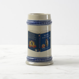 Duits Shepherd Book Grey/Blue 18 oz Stein Bierpul