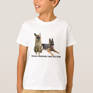 Duits Shepherd Buddies Kinder Unisex Shirt