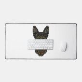 Duits Shepherd Design German Shepherd Gifts Dog O Bureaumat (Keyboard & Muis)