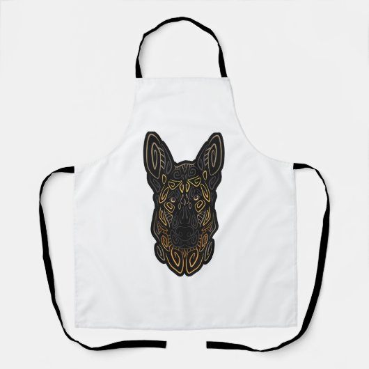 Duits Shepherd Design German Shepherd Gifts Dog O Schort (Voorkant)