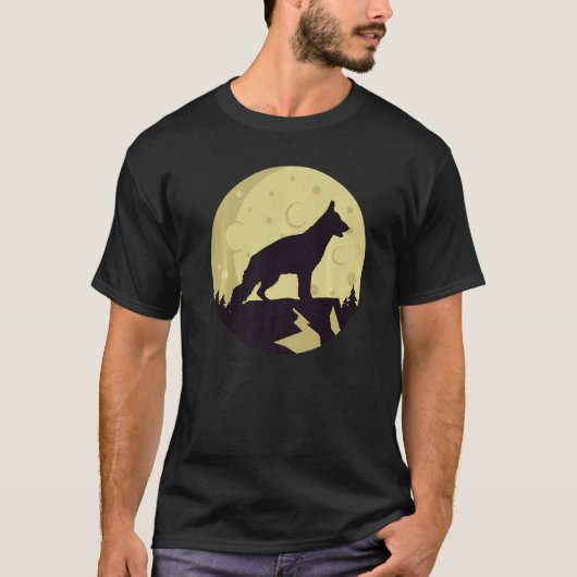 Duits Shepherd Dog Gsd Hondenras 15 T-shirt (Voorkant)