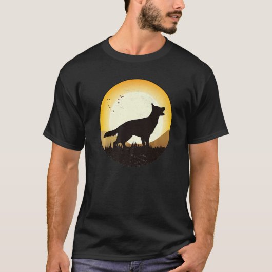 Duits Shepherd Dog Gsd Hondenras 16 T-shirt (Voorkant)