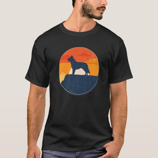 Duits Shepherd Dog Gsd Hondenras 2 T-shirt (Voorkant)