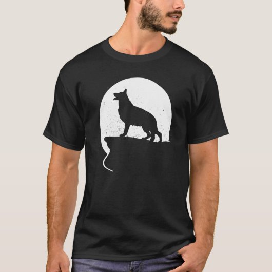 Duits Shepherd Dog Gsd Hondenras 4 T-shirt (Voorkant)