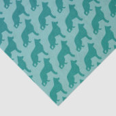 Duits Shepherd Dog Silhouettes Pattern Tissuepapier (Detail)