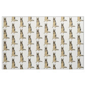Duits Shepherd Dogs Pattern | Cute Pet Lover's Stof (Fat Quarter)