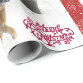 Duits Shepherd Holiday Wrapping Paper Cadeaupapier (Rol Hoek)