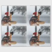 Duits Shepherd Holiday Wrapping Paper Cadeaupapier (Vlak)
