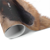 Duits Shepherd Holiday Wrapping Paper Cadeaupapier (Rol Hoek)