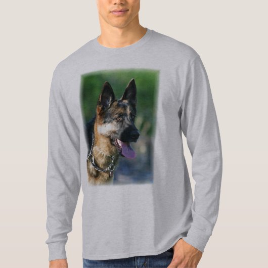 Duits Shepherd mannen t-shirt (Voorkant)