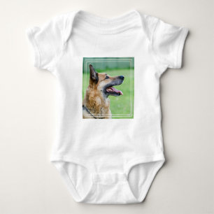 Duits Shepherd Side Portret Romper