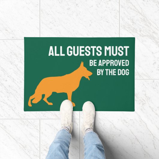 Duits Shepherd Vloermat Deurmat (Binnen)
