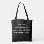 Duits Sheppard Portret Museum Masterpiece Mozart Tote Bag (Achterkant)