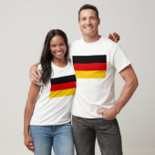 Duits Shirt voor de vlag Deutschland Fahne (Unisex)