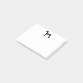 Duits Shorthaired Pointer Boho Silhouette Post-it® Notes (Schuin)