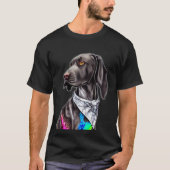 Duits Shorthaired Pointer Dog Portrait Stropdas &  T-shirt (Voorkant)