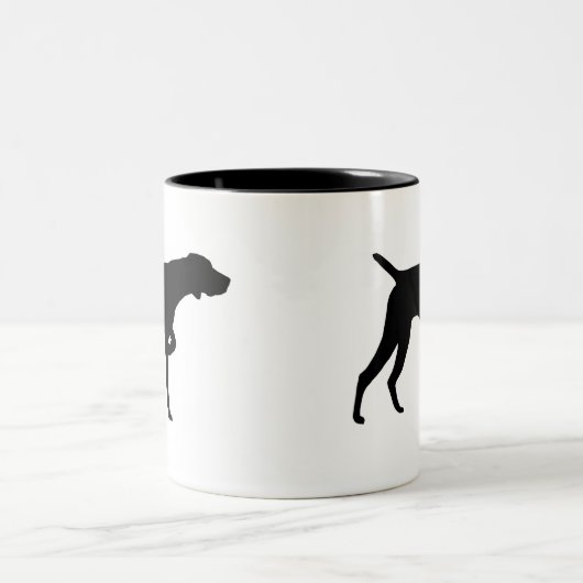 Duits Shorthaired Pointer Gear Tweekleurige Koffiemok (Center)