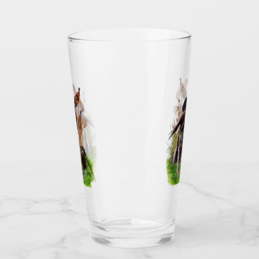 Duits Shorthaired Pointer Glass Glas (Links)