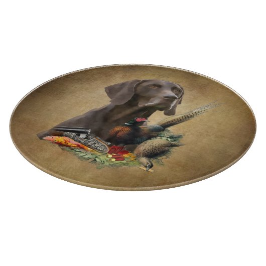 Duits Shorthaired Pointer GSP Snijplank (Hoek)