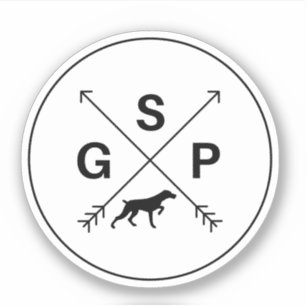 Duits Shorthaired Pointer GSP Sticker