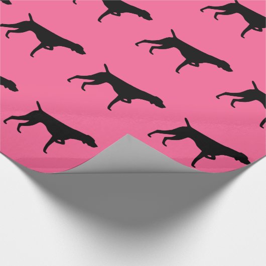 Duits Shorthaired Pointer-omslagpapier Cadeaupapier (Hoek)