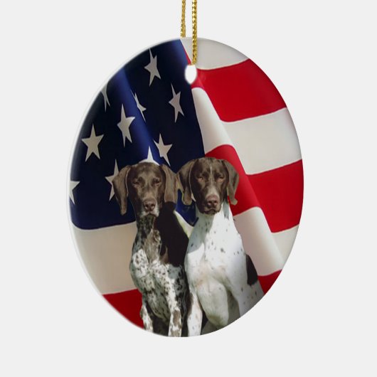 Duits Shorthaired Pointer Ornament (Rechts)
