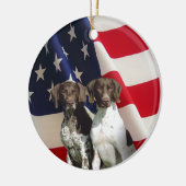 Duits Shorthaired Pointer Ornament (Links)