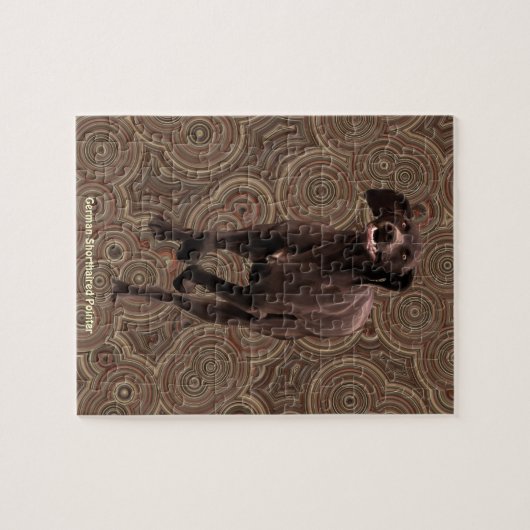 Duits Shorthaired Pointer Pet lover Legpuzzel (Horizontaal)