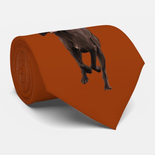 Duits Shorthaired Pointer Pet-lover Mode Stropdas (Opgerold)