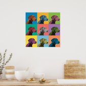 Duits Shorthaired Pointer Pop-Art Poster (Keuken)