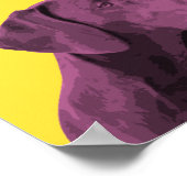 Duits Shorthaired Pointer Pop-Art Poster (Hoek)