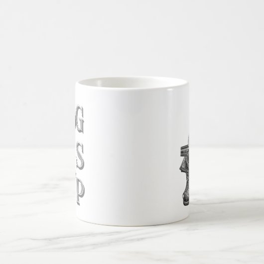 Duits Shorthaired Pointer puppy Triptych Canvas Koffiemok (Center)