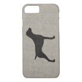 Duits Shorthaired Pointer Silhouette Case-Mate iPhone Case (Achterkant)
