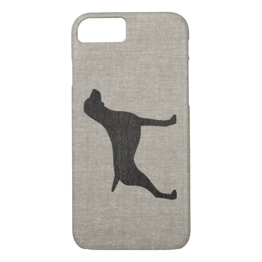 Duits Shorthaired Pointer Silhouette Case-Mate iPhone Case (Achterkant)