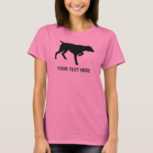Duits Shorthaired Pointer silhouette T-shirt