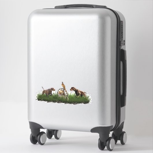 Duits Shorthaired Pointer Sticker (Koffer)