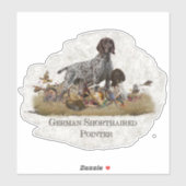 Duits Shorthaired Pointer Sticker (Vel)