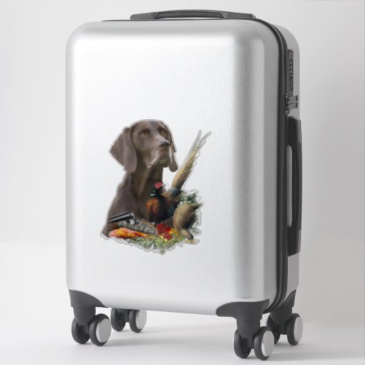 Duits Shorthaired Pointer Sticker (Koffer)