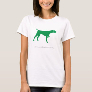 Duits Shorthaired Pointer T-shirt (groen v2)