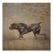 Duits Shorthaired Pointer — Tapestry Perfect Poster (Voorkant)